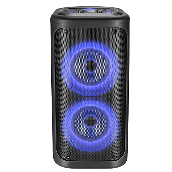 party speaker pa3 with ground light microphone outdoor music player supplier
