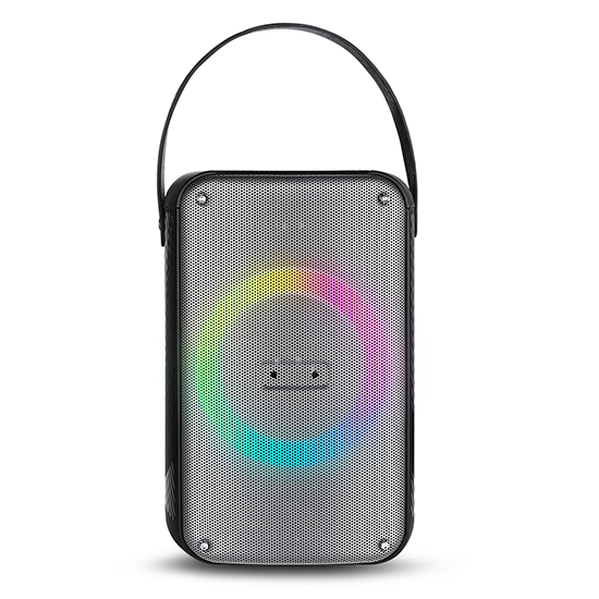 Portable Party Wireless Outdoor Speakers, Mixed Color LED Lights