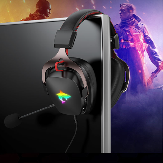 Wireless Gaming Headset with Microphone 2.4g