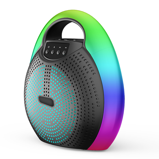 Caixa Amplificada Color Drip 100W 1500mAh Bluetooth 5.0 Função TWS 5 Modos de Iluminação Bivolt