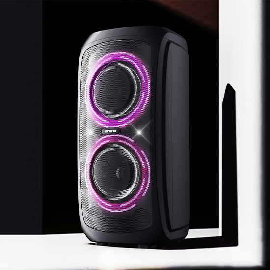 2023 New Arrival Bluetooth Speaker Party Circle lights private mould